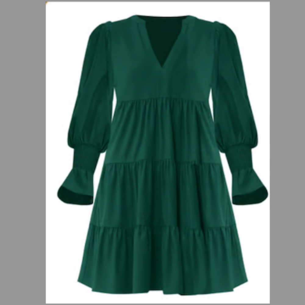 Pomander Place Kenzo Dress Hunter Green Size Small